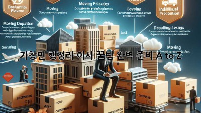 가창면 행정리 이사 꿀팁🍯: 완벽 준비 A to Z